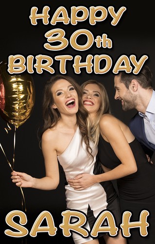 1 x Personalised Photo Large Door Banner Birthday Party Print Christening - Picture 5 of 6
