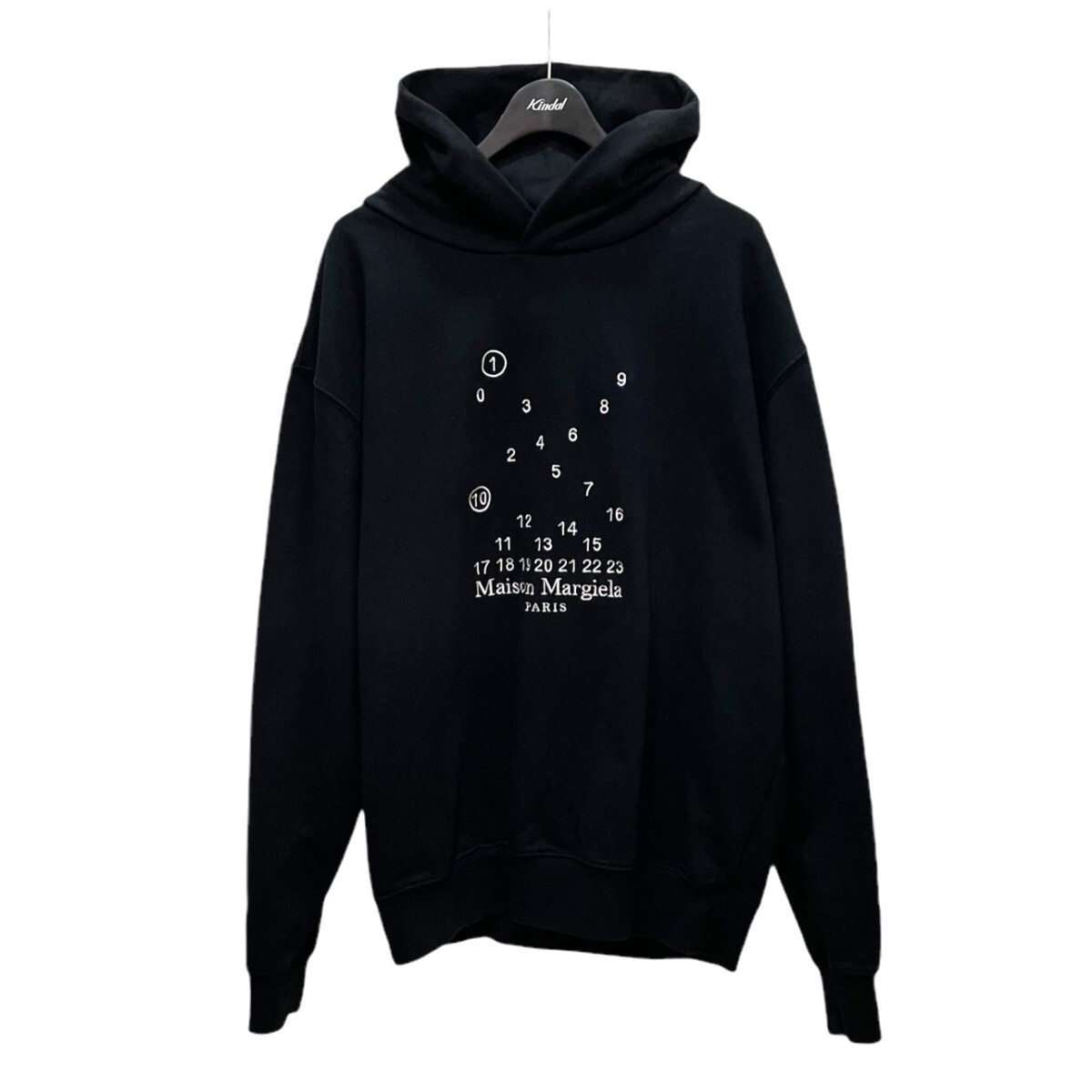Maison Margiela Calendar Graphic hoodie Black Size Xxs 061024 Maison Margiela Calendar Graphic hoodie Black Size Xxs 061024