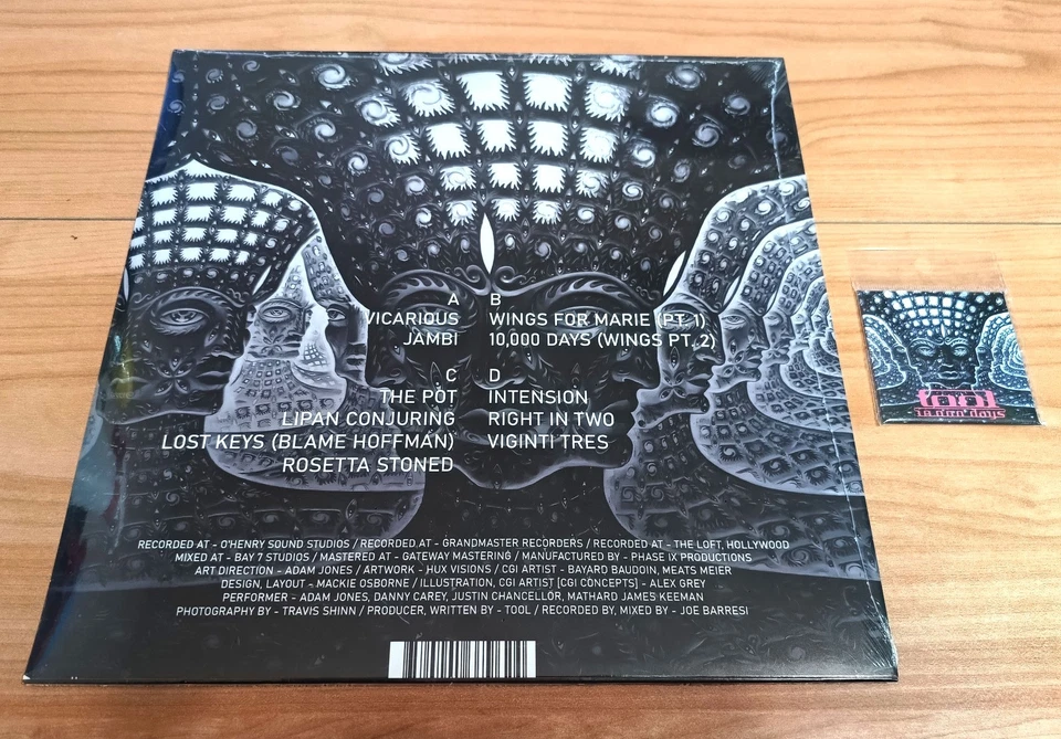 Tool - 10,000 Days (2x Colored LPs) + Magnet - Image 2 of 4