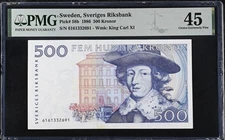 Sweden 500 Kronor 1986 P58b PMG Choice Extremely FIne 45