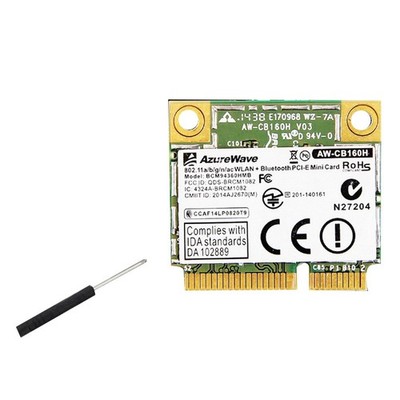 2X(Broadcom Chip NIC BCM94360HMB Notebook Gigabit AC1300M Bluetooth 4.0  NI2318