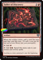 Tablet of Discovery - Foil - Secrets of Strixhaven #132