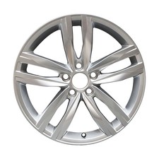 18x7.5 5 Double Spoke Alloy Wheel Painted Bright Hypersilver 560-69989