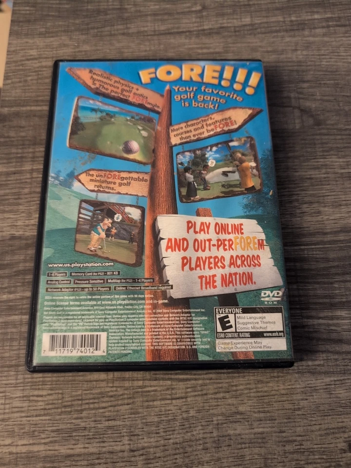 Hot Shots Golf: Fore (Sony PlayStation 2, 2004) - Image 2 of 3
