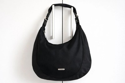 Carpisa große schwarze Hobo Schultertasche 30 cm