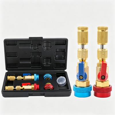 R134A R1234YF Valve Core Remover Installer Tools Replace Schrader Valve Tool