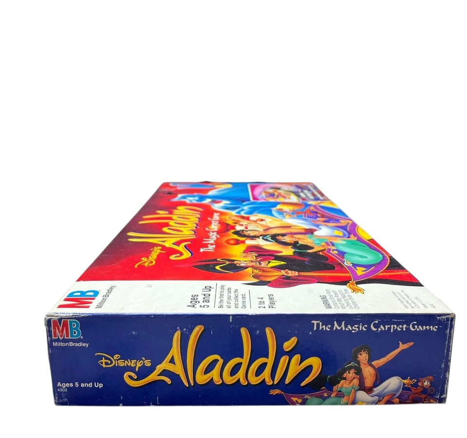 Vintage 1992 Milton Bradley Aladdin Board Game - Image 3 of 4