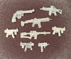 8 .999 Fine Silver Gun Hand Pours, 30.8 Grams Silver Bullion Made By Letz Go Lot