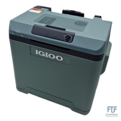 IGLOO IE42 elektrische Kühlbox, 12V und 230V, 42L - Deckel beschädigt