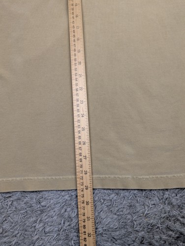 Faded Glory Henley Shirt Mens Size XL Brown Long Sleeve Cotton Tan - Picture 11 of 16