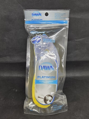 #ad Dawn Platinum Dishwand Super Fabric Heavy Duty Refill Sponge 2ct Factory Seal $16.99