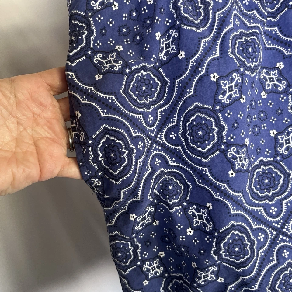 Reyn Spooner Men's 6" Swim Trunks, Kaimana Bandana-Twilight Blue Size Medium - Image 3 of 4