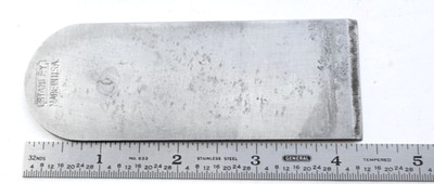 1 5/8  Stanley (Notched Logo) Block Plane Cutter / Part / Mountain Top Tools