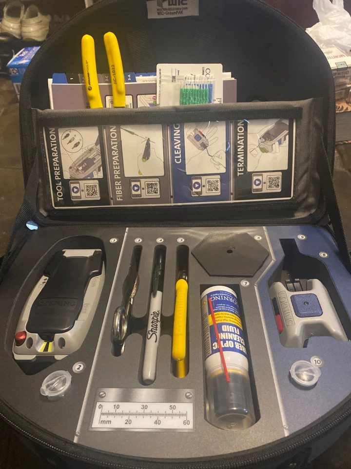 Kit de ferramentas conector OptiSnap Corning TKT-OPTISNAP-CF - Imagem 3 de 3