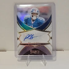 2024 Panini Select - Select Signatures Plaxico Burress #SSP-PBS White /50 (AU)