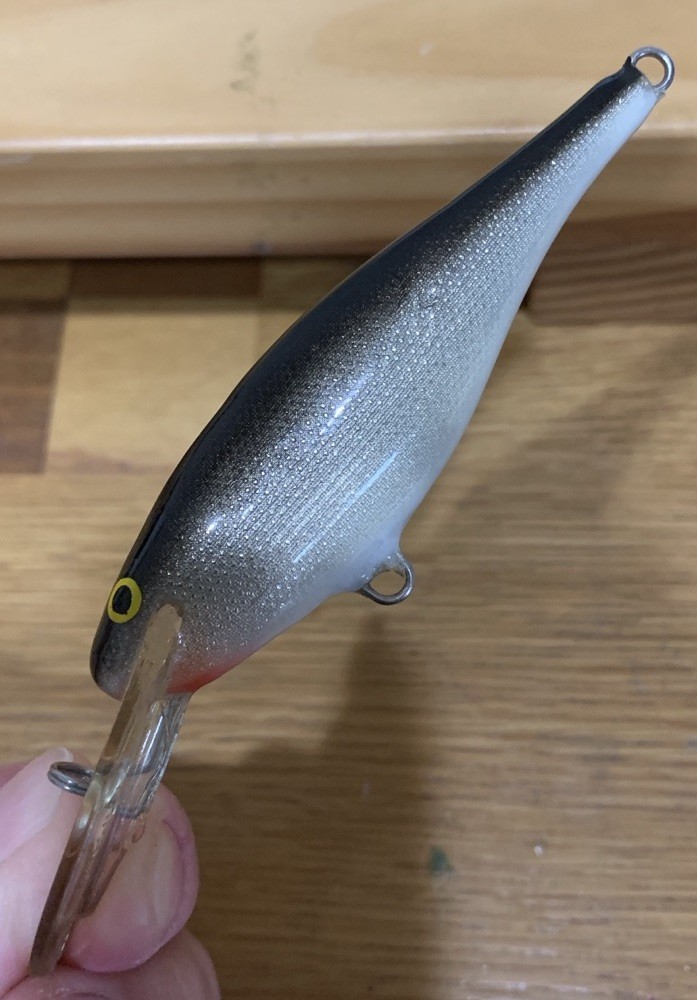 VINTAGE Rapala SHAD RAP spécial rouge (couleur
