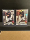 2025 Bowman’s Best Konnor Griffin 2 Card Lot #TP-27 (Base & Refractor) RCs