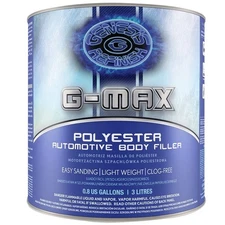 GENESIS G-MAX POLYESTER AUTOMOTIVE BODY FILLER GAL. (2 GALLONS)-FREE SHIPPING