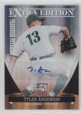 2011 Donruss Elite Extra Edition 20/564 Tyler Anderson #8 Auto 1b3