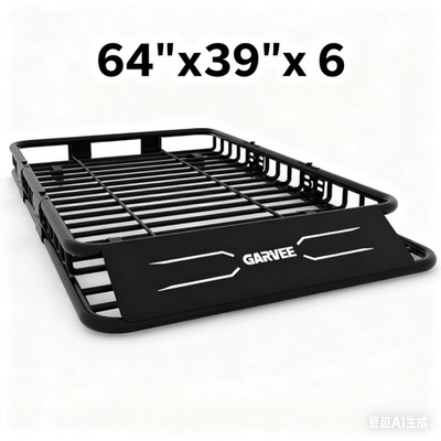 Car SUV Rooftop Cargo Basket Universal Roof Rack Carrier Luggage Holder