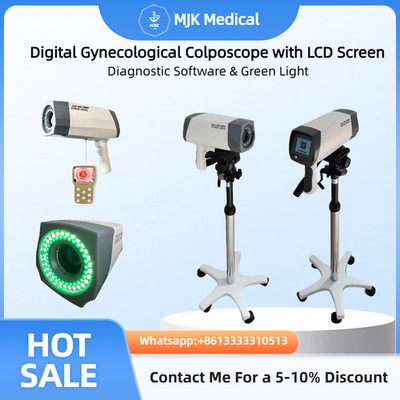 Gynecological Colposcope with LCD Screen, Diagnostic Software & Green Light