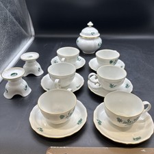 Augarten Wien Mokkaservice für 6 Personen 15-teilig -M.30 (U)