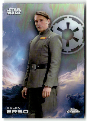 Topps 2025 Star Wars Chrome No. 47 Galen Erso Refractor
