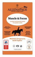 Allen & Page Muscle & Focus Horse Feed 20KG - Free from Alfalfa, Soya, Molasses 1.19 per kilo