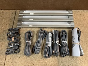 Hampton Bay 3 Pack Portable Under Cabinet Fluorescent Lights 291 389 7108BN C49