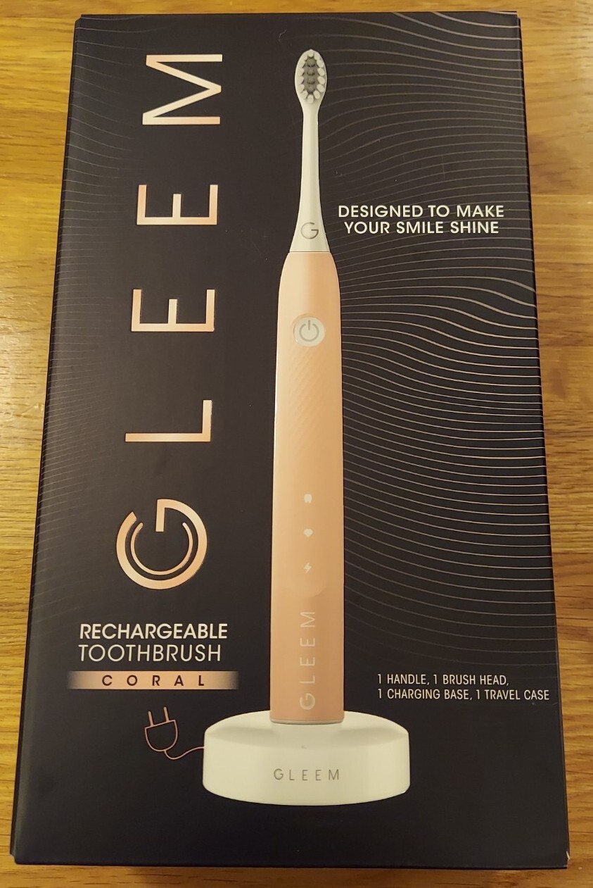 GLEEM Rechargeable Electric Toothbrush 2 Modes Timer Sonic C