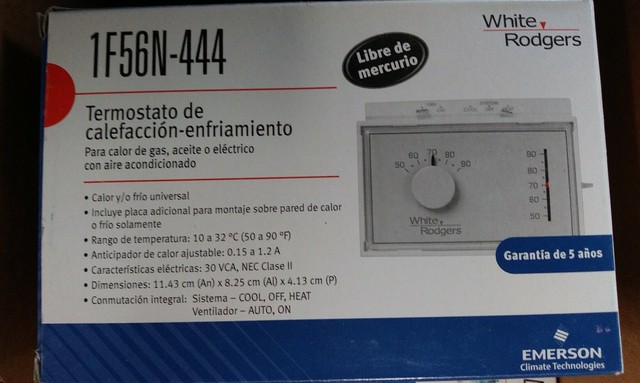 White-Rodgers Emerson 1F56N-444 Mechanical Heating and Cooling