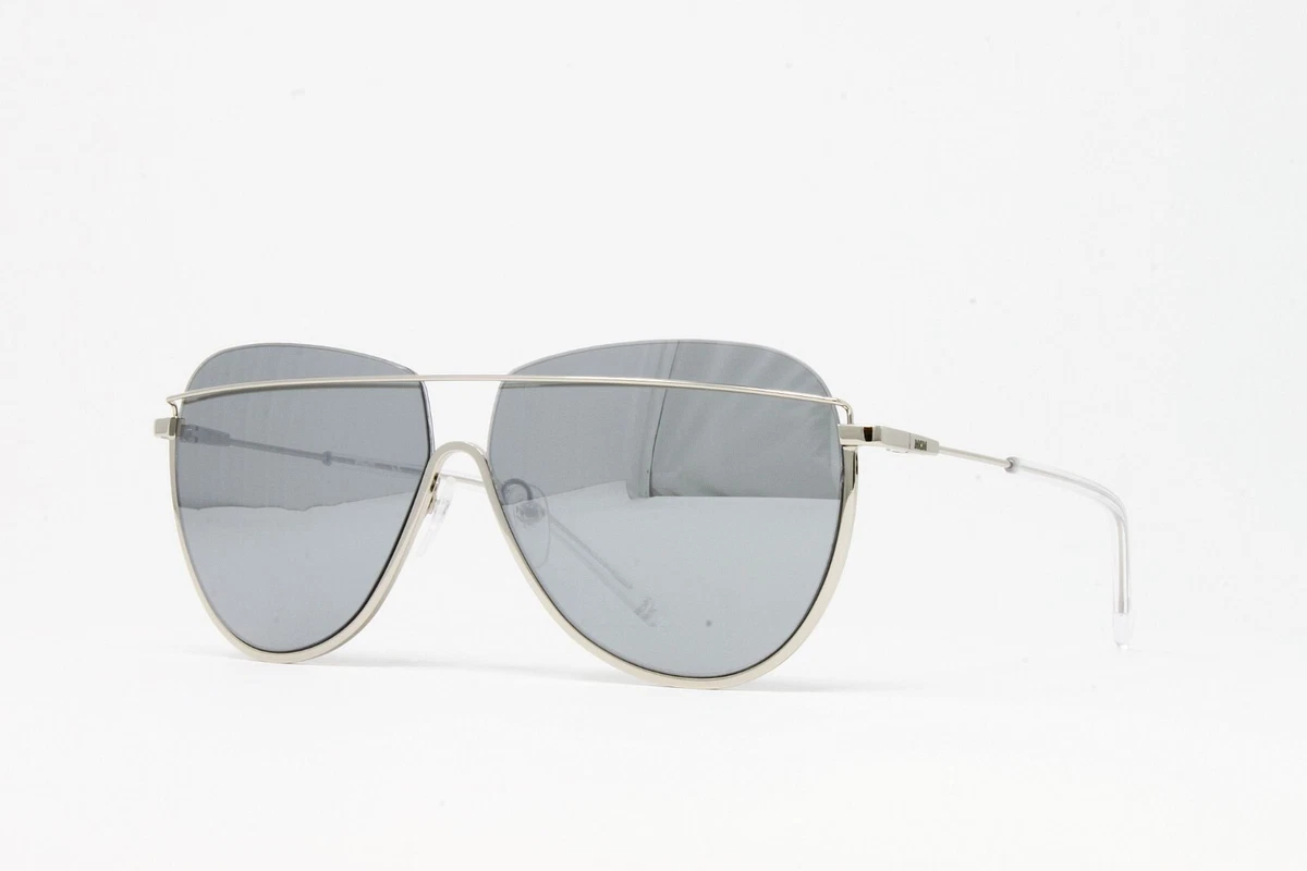 Brand New MCM Sunglasses  - MCM158S 045 - Silver MCM Worldwide MW0008 Sunglasses | Select Eyewear main image 3