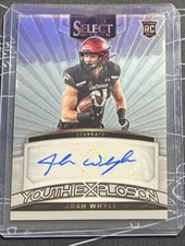 🔥2023 Select Draft Josh Whyle Youth Explosion Rookie RC Auto Autograph 🔥