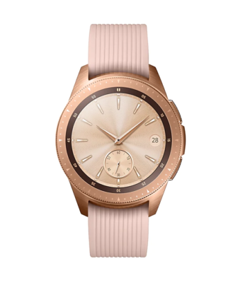 gold rose samsung watch