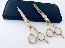 Professional Salon Hair Cutting+Thinning Scissors Barber Shears Hairdressing Set