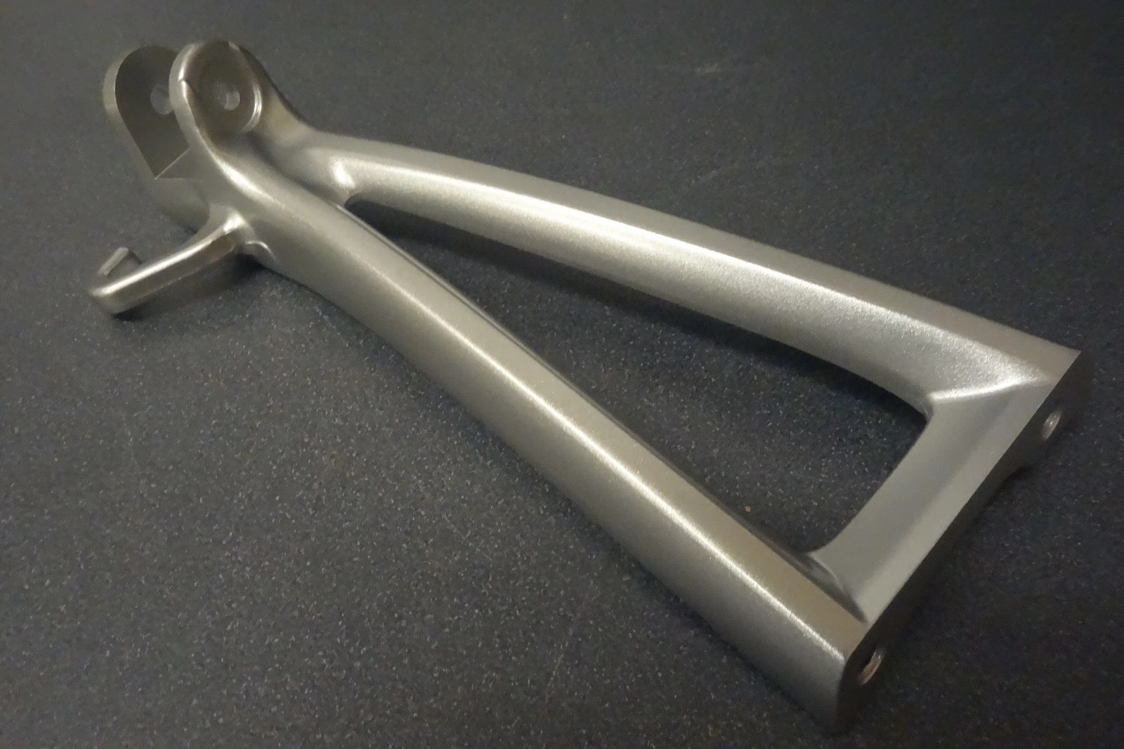 New Yamaha YZF-R6 OEM Footrest Stand Mount 4 (Silver) 2006-2011 R6 Motorcycles