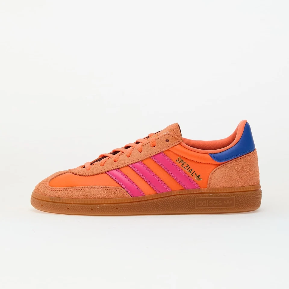 W Adidas Balonmano Especial Naranja Rosa Lúcido JH5659 WMNS Zapatos Informales Tenis Foto 2 de 4