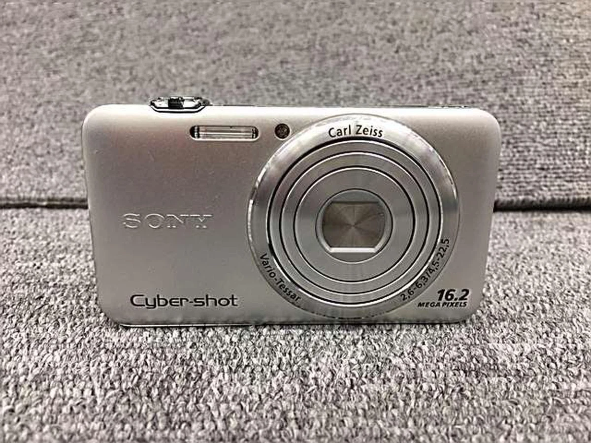 SONY CYBER-SHOT DSC-WX30 compact digital camera, silver, 16.2MP, from Japan