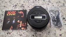 Bose PM-1 Personal Portable Anti-Skip CD Player Black Works Tested w/ AC/DC CD