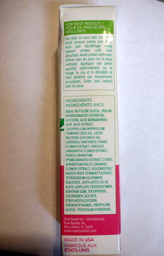 Raw Essentials 1 Fl. Oz (10ml) Moisturizing Face Serum - Picture 4 of 5