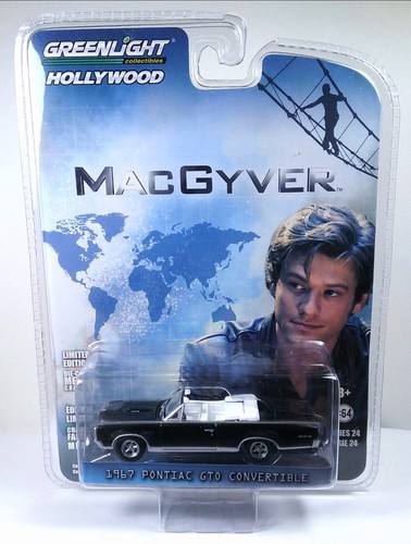 Greenlight 1: 64 Hollywood Series 13 - The Walking Dead - 1971 Pontiac GTO Judge Vehículo fundido a troquel