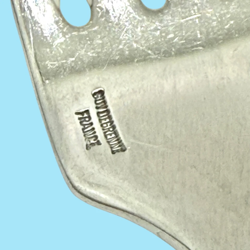 Juego de cubiertos GUY DEGRENNE Beau Manoir 5 piezas cuchillo tenedor cuchara cena Francia Foto 2 de 3