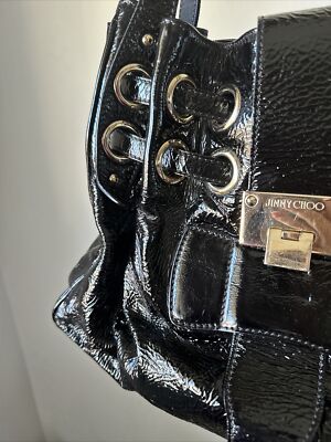 ジミーチュウ ramona レザーバッグ ブラック　美品 Jimmy Choo Ramona Black Leather Shoulder Bag | eBay