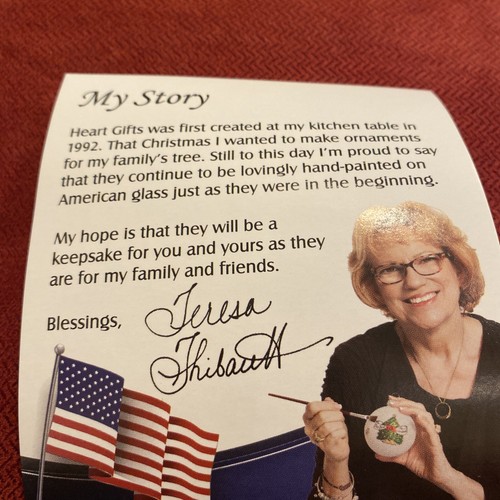 Holiday Christmas Ornament THANK YOU SNOW MUCH! 3" Sphere Dillard's NEW - Picture 3 of 4
