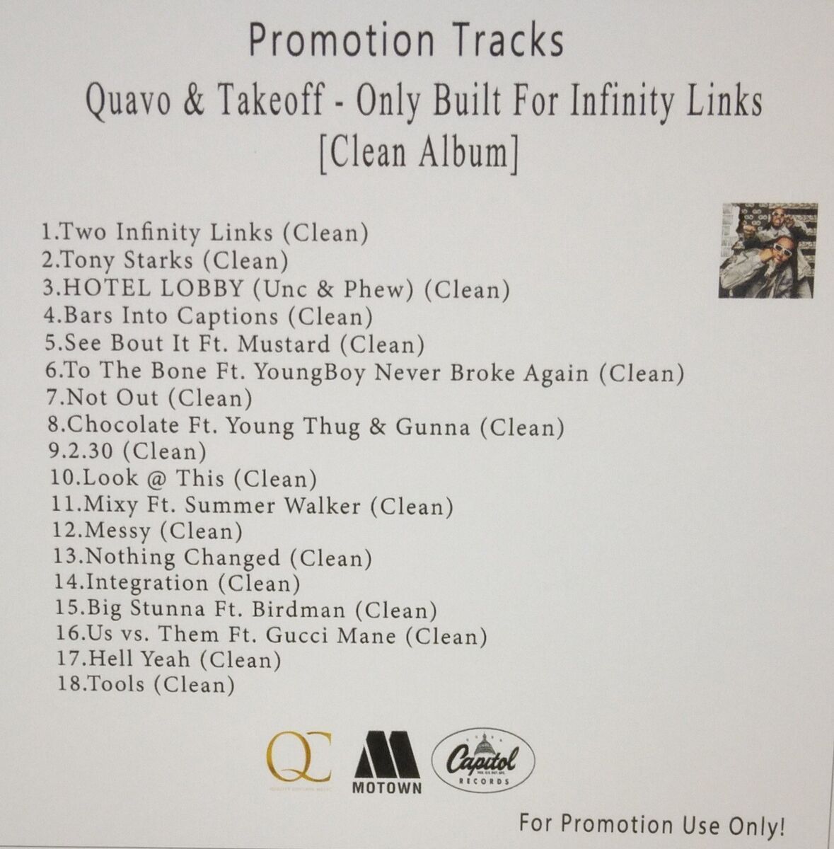 Unc & Phew: Quavo & Takeoff release new album Only Built For