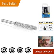 Rapid Removal 1/8" Shaft Tungsten Carbide Rotary Burr for Efficient Woodworking