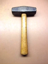 ATHA No. 750 Blacksmiths Hammer 3 1/2 Lbs. 10 1/2" Long Century Old Steel CLEAN!