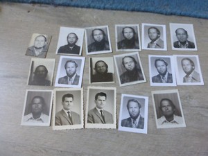 Lot Ancienne Photos D Identite Photomaton Homme Barbe Vintage Ebay