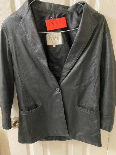 Women's Remy Leather Coat