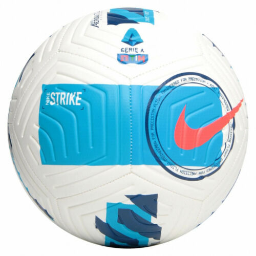 Nike Pallone da calcio STRIKE SERIE A 21-22, Football, DC2409, White/blu